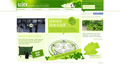 Desktop Screenshot of glueck-kommt-selten-allein.de